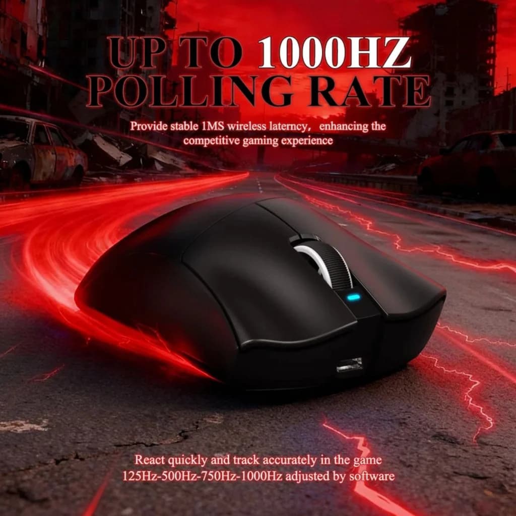 Attack Shark V3 Pro Wireless Gaming Mouse - Black — thumbnail 2 of 5