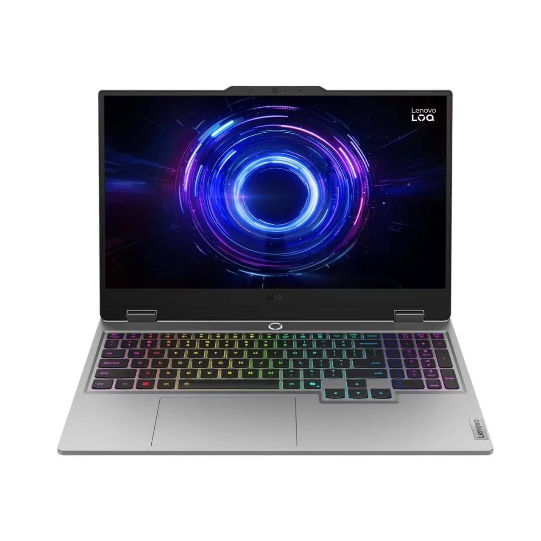 Lenovo LOQ 15IRX10 - (YNPS) Intel Core i7-14700HX, RAM 16GB, 512GB, RTX 5050 8GB, 15.6 Inch FHD 144Hz, Luna Gray — thumbnail 3 of 5