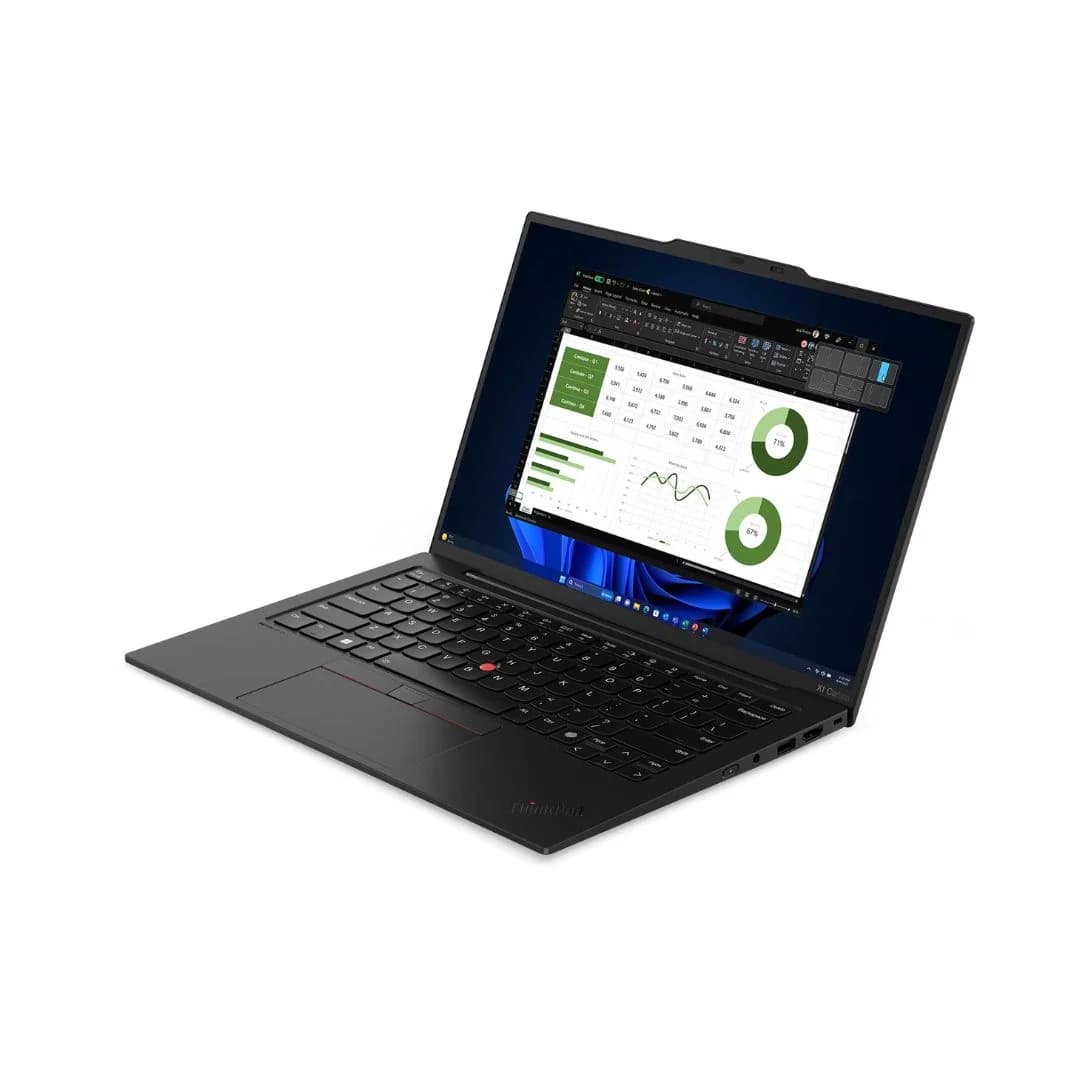 Lenovo ThinkPad X1 Carbon - (PX00) Intel Core Ultra 7-155U, RAM 32GB, SSD 1TB, Intel® Graphics, 14.0 Inch WUXGA IPS, Black — thumbnail 3 of 6