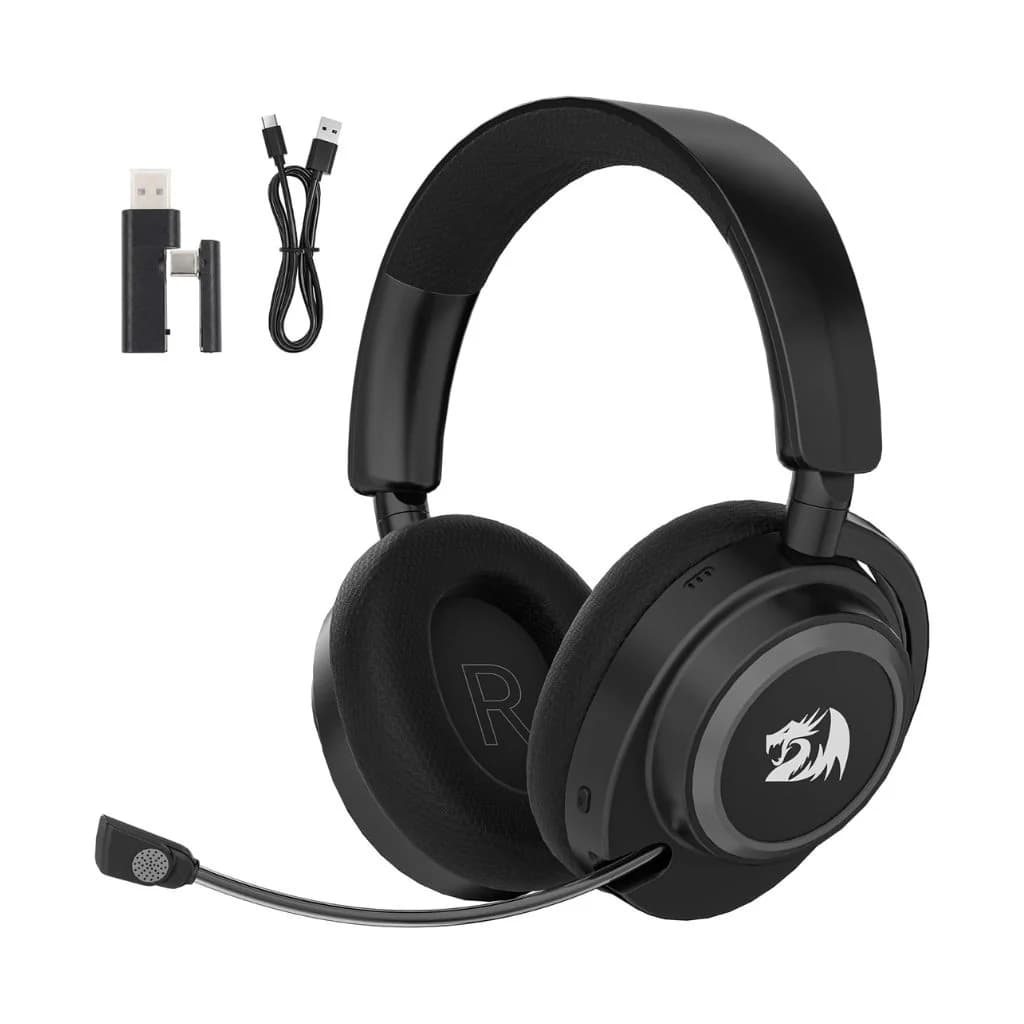 Redragon NYX Pro H891 Wireless Gaming Headset - Black — thumbnail 3 of 4