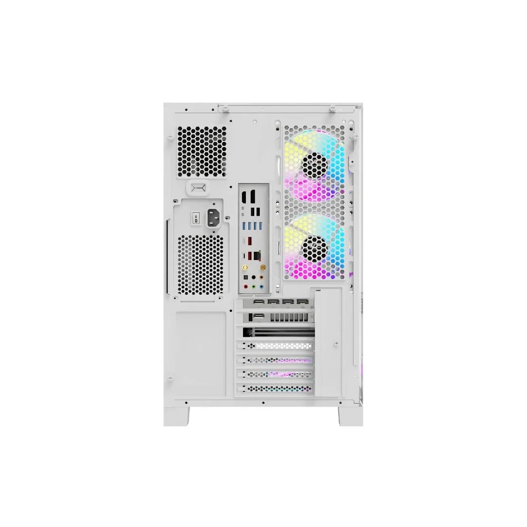 DarkFlash TH285 Plus - Computer Case, White — thumbnail 4 of 4
