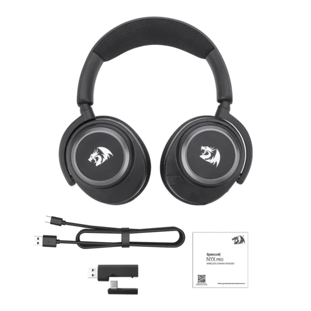 Redragon NYX Pro H891 Wireless Gaming Headset - Black — thumbnail 4 of 4