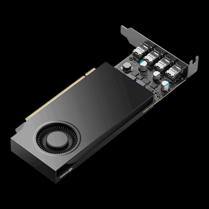 PNY Quadro RTX A1000 8GB Professional Graphics Card, Workstation GPU — thumbnail 2 of 2