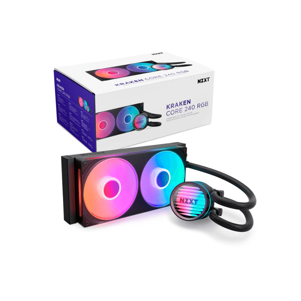 NZXT KRAKEN CORE 240mm RGB BLACK RL-KR24C-B1