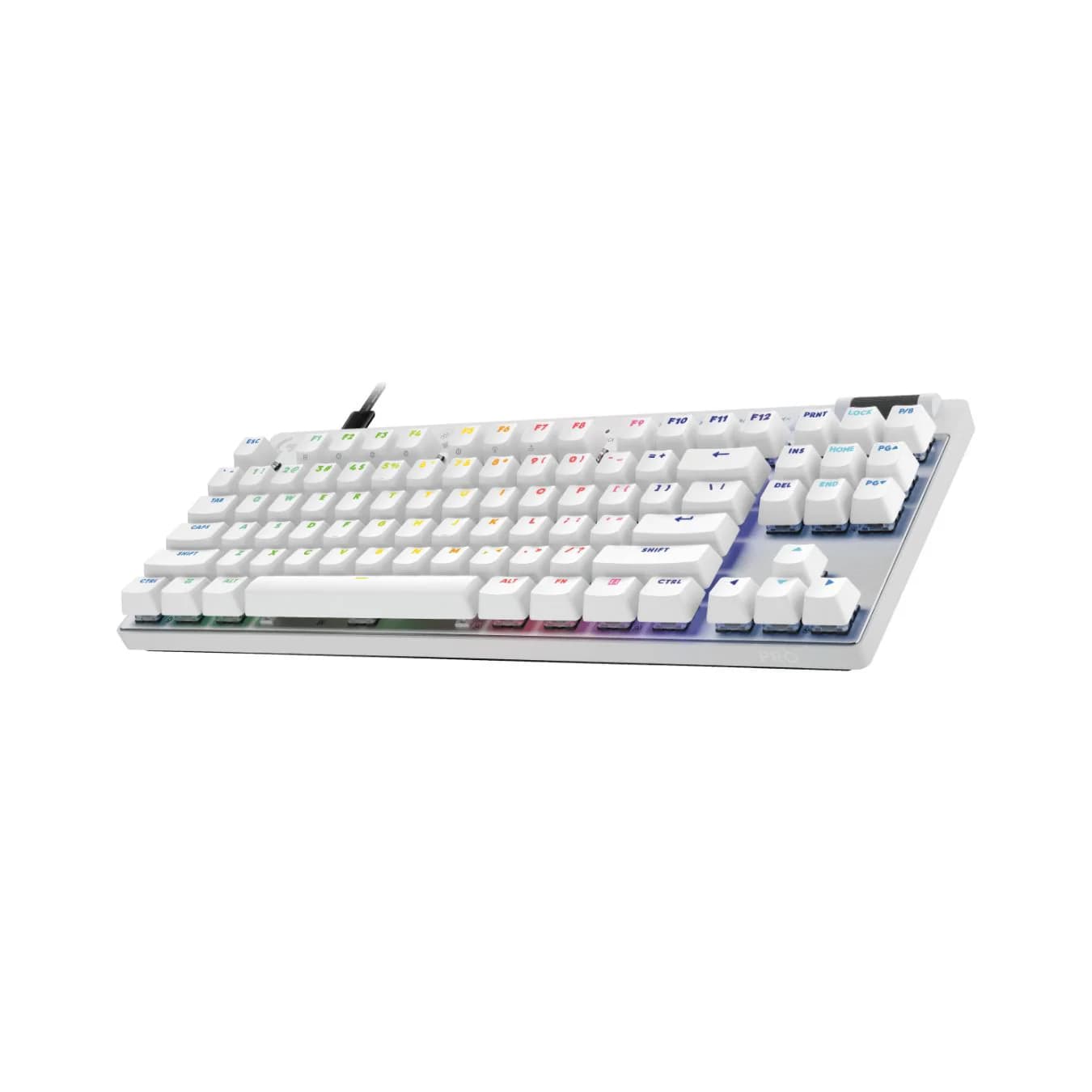 Logitech G PRO X TKL RAPID Wired Gaming Keyboard - White — thumbnail 2 of 5