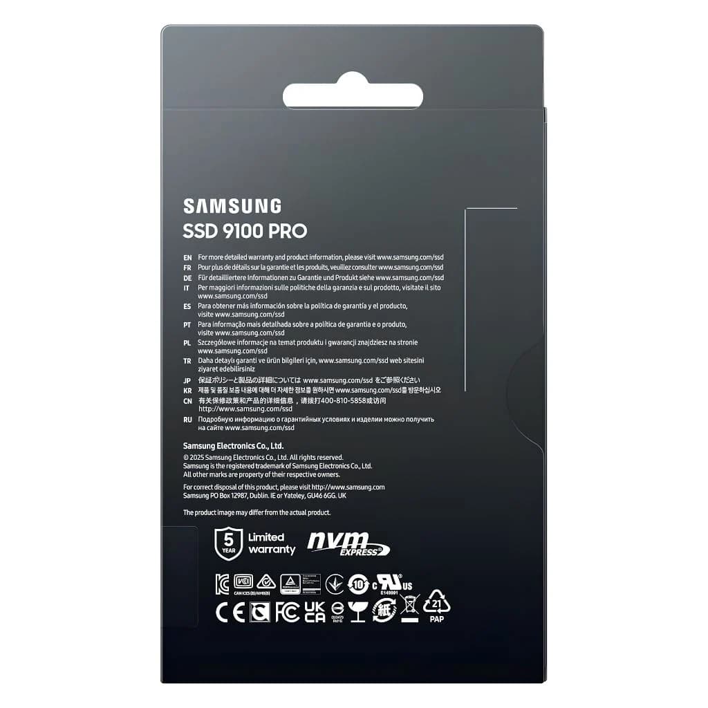 SAMSUNG 9100 PRO 2TB PCIe 5.0 NVMe™ M.2 SSD — thumbnail 4 of 4
