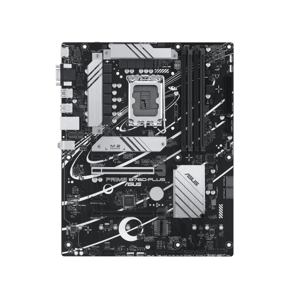 ASUS PRIME B760-PLUS LGA 1700 Motherboard — thumbnail 1 of 5