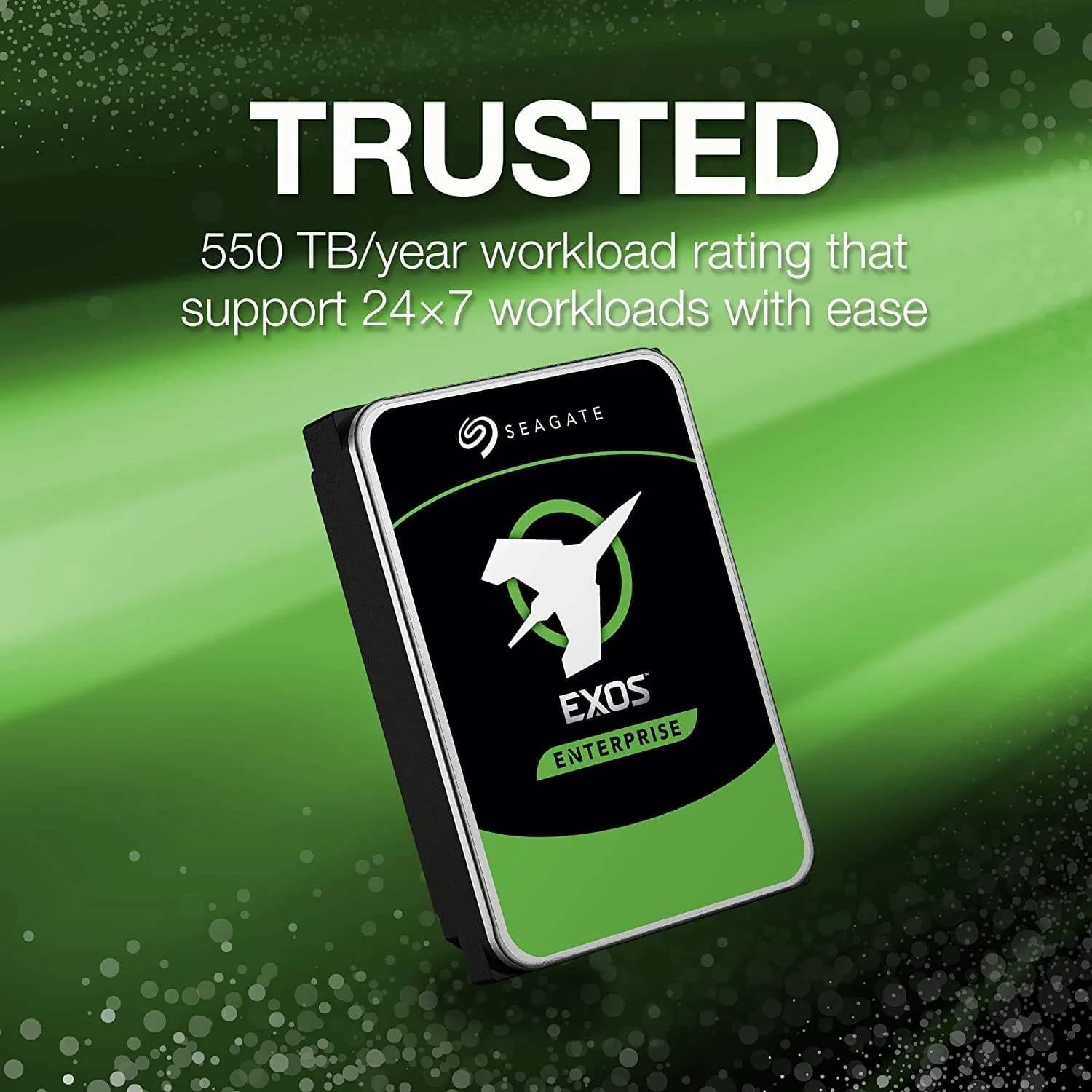 Seagate Exos 7E10 8TB 3.5" SATA 6Gb/s HDD, 7200RPM, 256MB Cache, 263MB/s Transfer Rate, — thumbnail 3 of 5