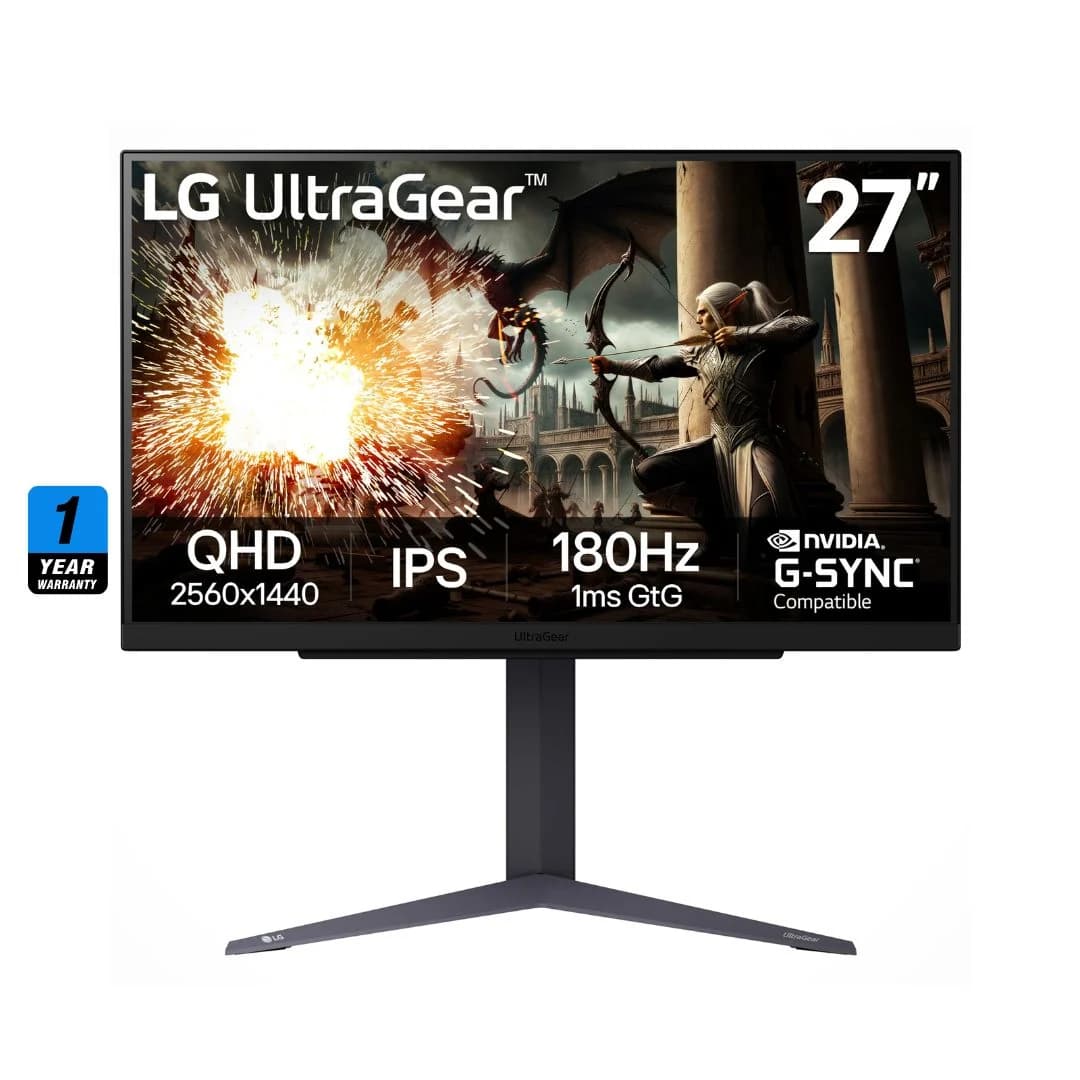 LG 27GS75Q-B 27 2K (2560x1440) 180Hz IPS 1Ms Flat