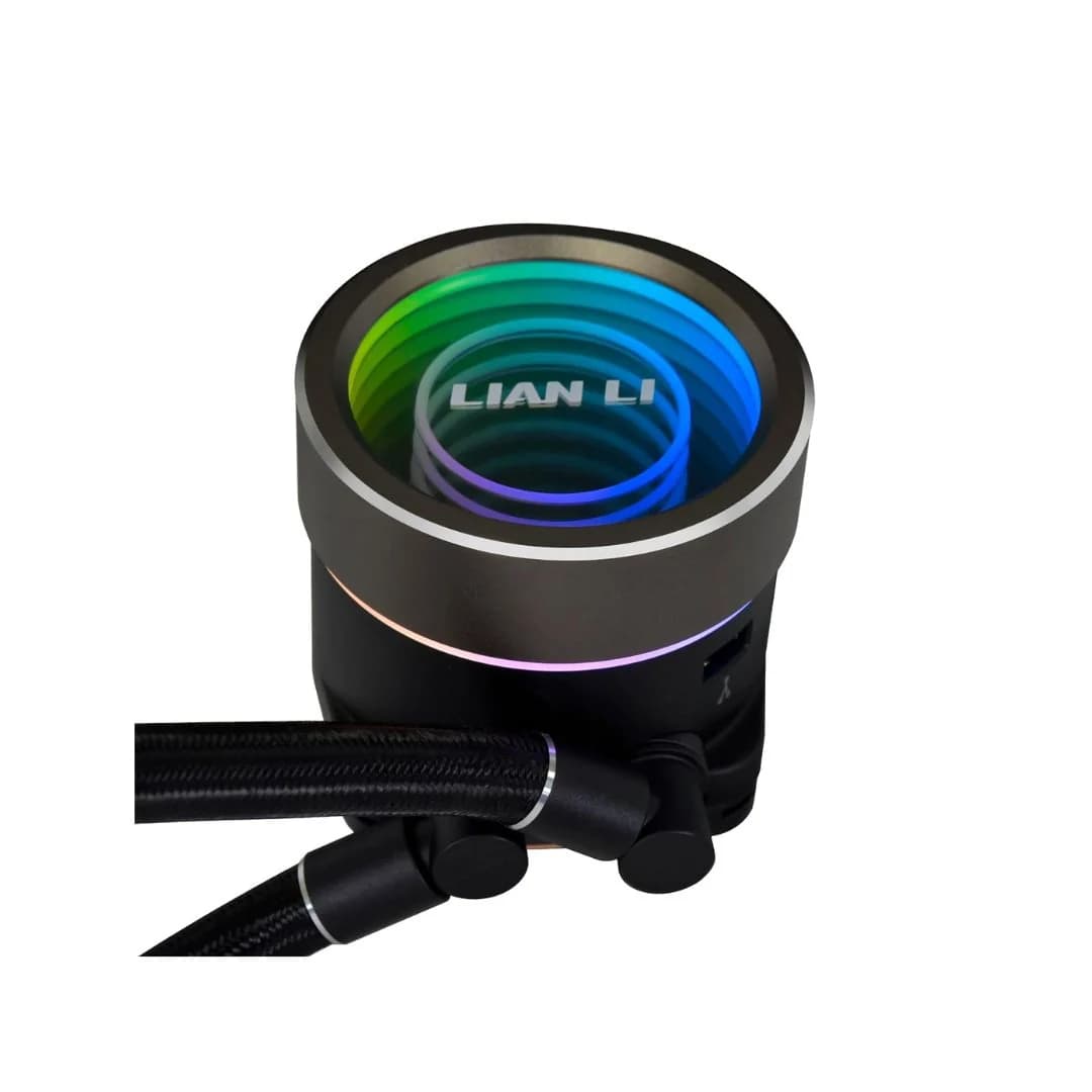 LIAN LI GA II TRINITY SL-INF 360 RGB AIO Liquid Cooler - Black — thumbnail 8 of 8