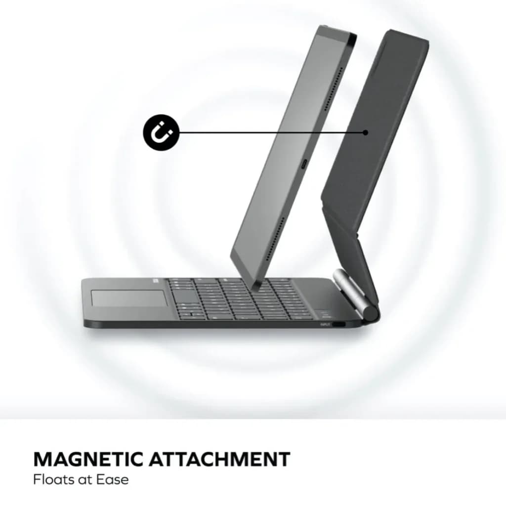 Momax MAG.LINK KB3MA Wireless Magnetic Keyboard For iPad - (Arabic Layout) — thumbnail 3 of 5