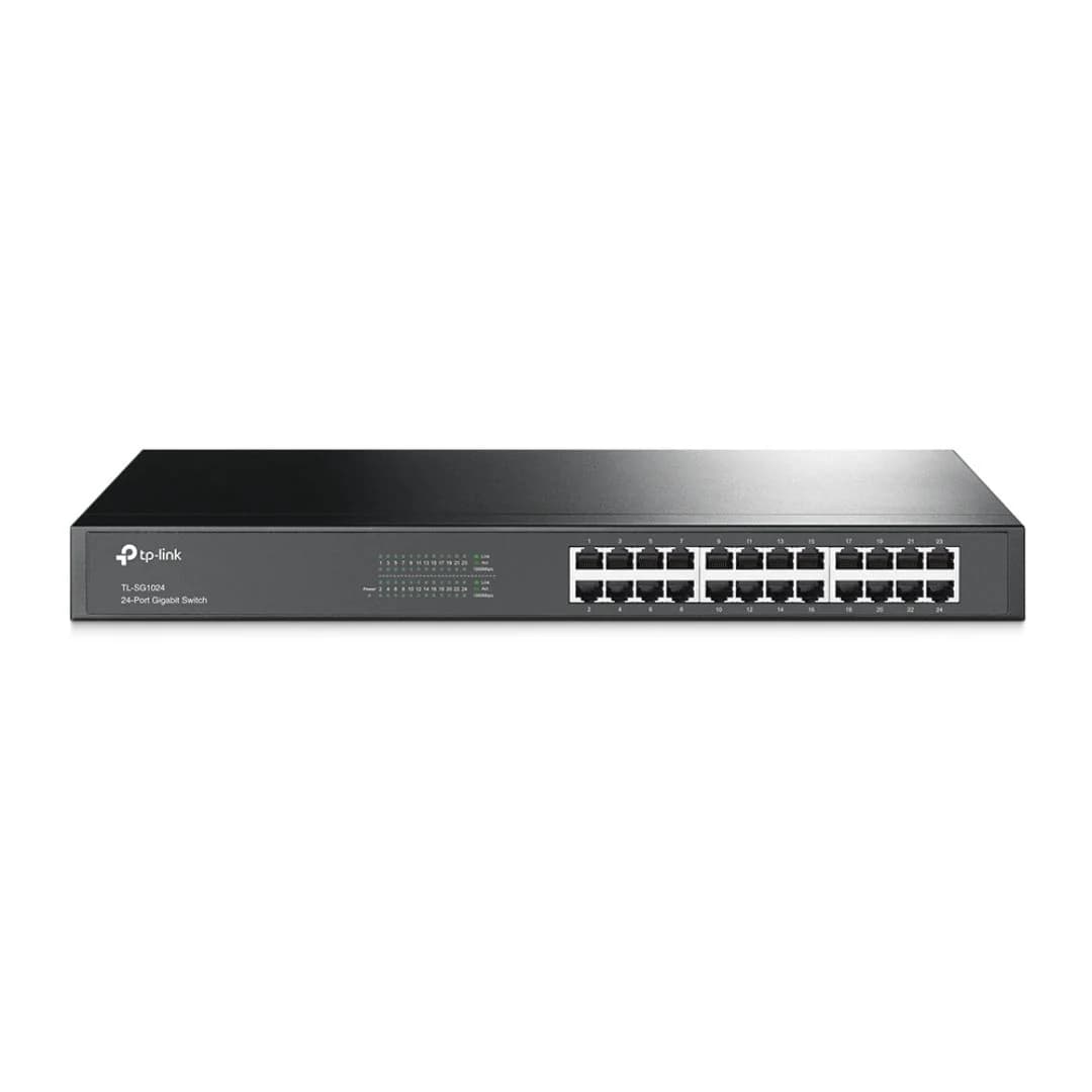 TP-Link TL-SG1024, Gigabit Rackmount Switch, 24-Port