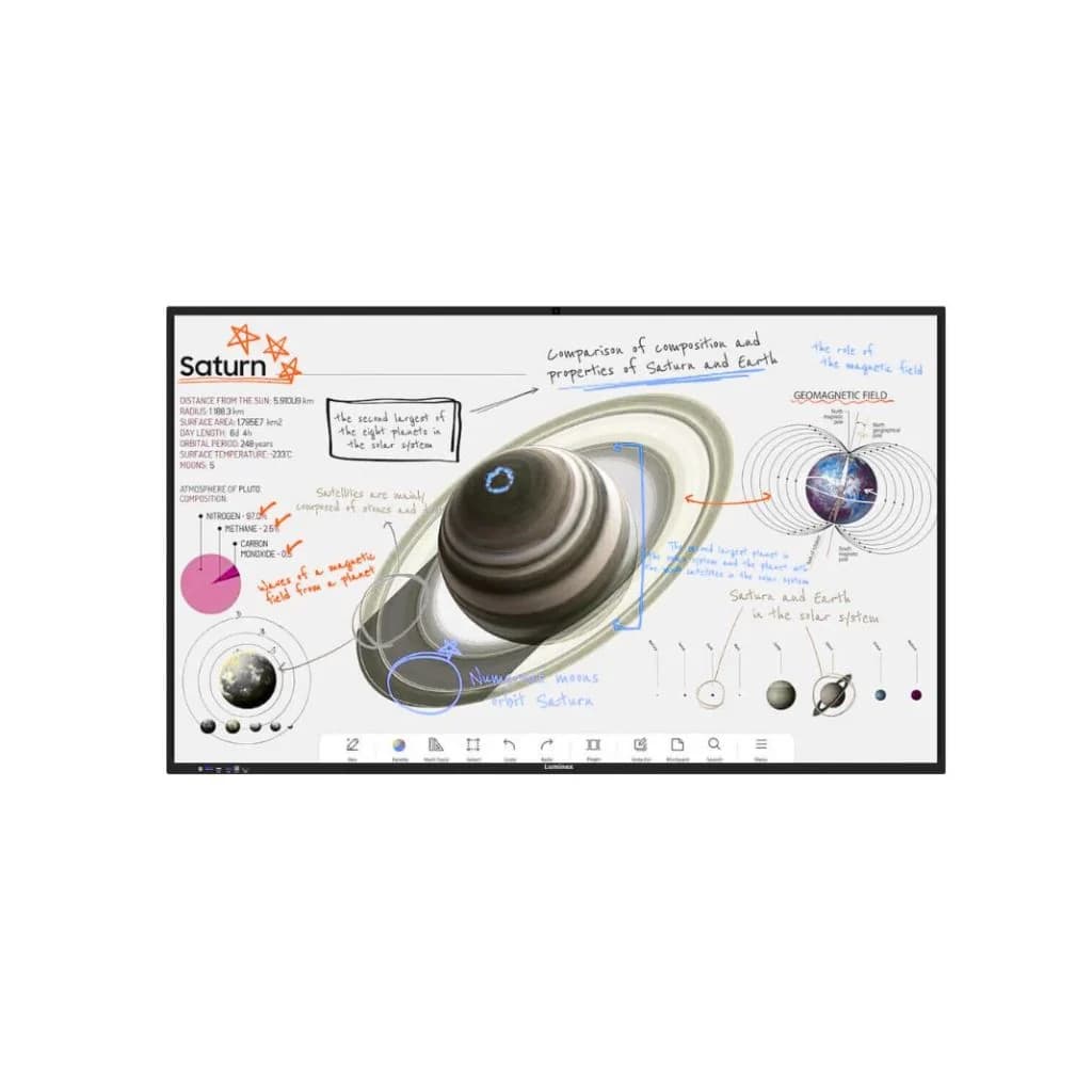 Luminex  Smart panel interactive 65- inch Smart Interactive UHD 4K, Bulit-In, Android 13.0
