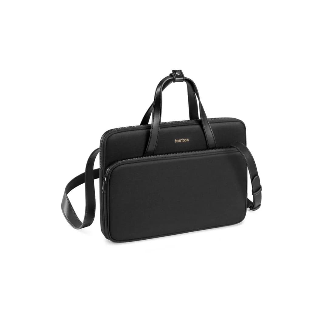 Tomtoc Versatile A12 Laptop Shoulder Bag 13.5 inch - Black