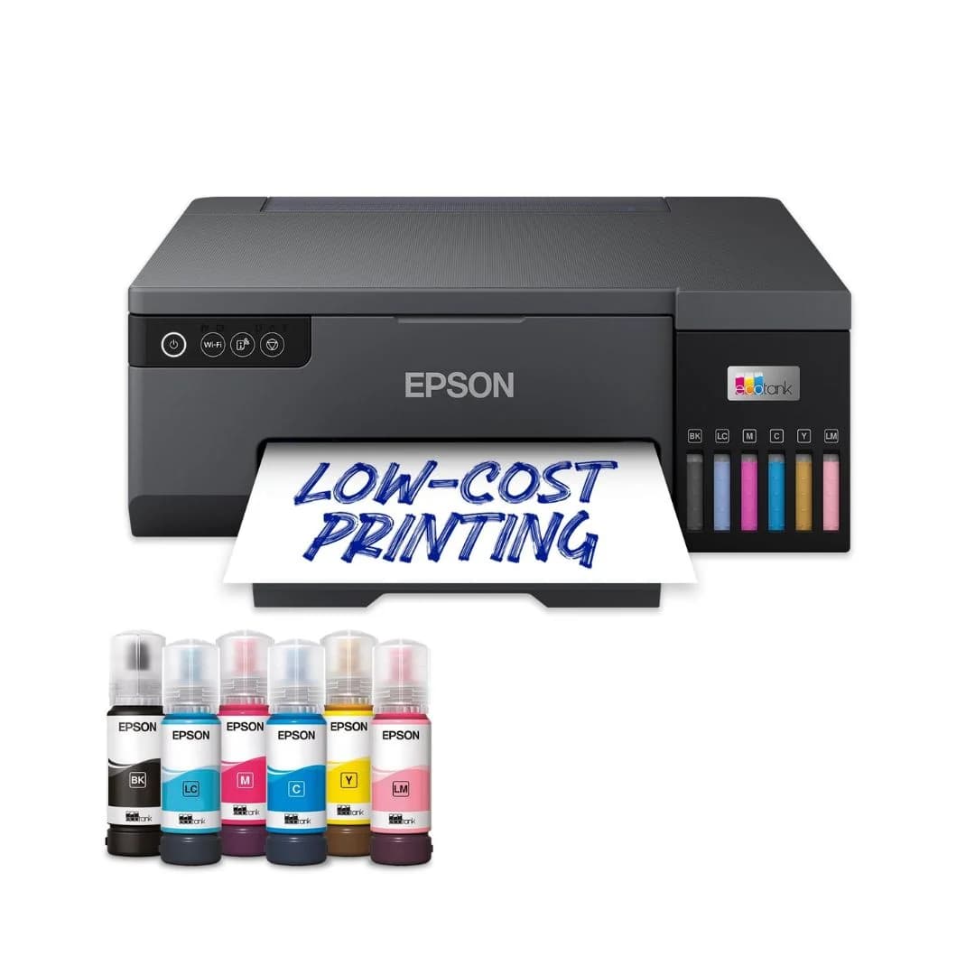 Epson EcoTank L8050 Color, A4 Wi-Fi All-in-One Ink Tank Photo Printer — thumbnail 2 of 4