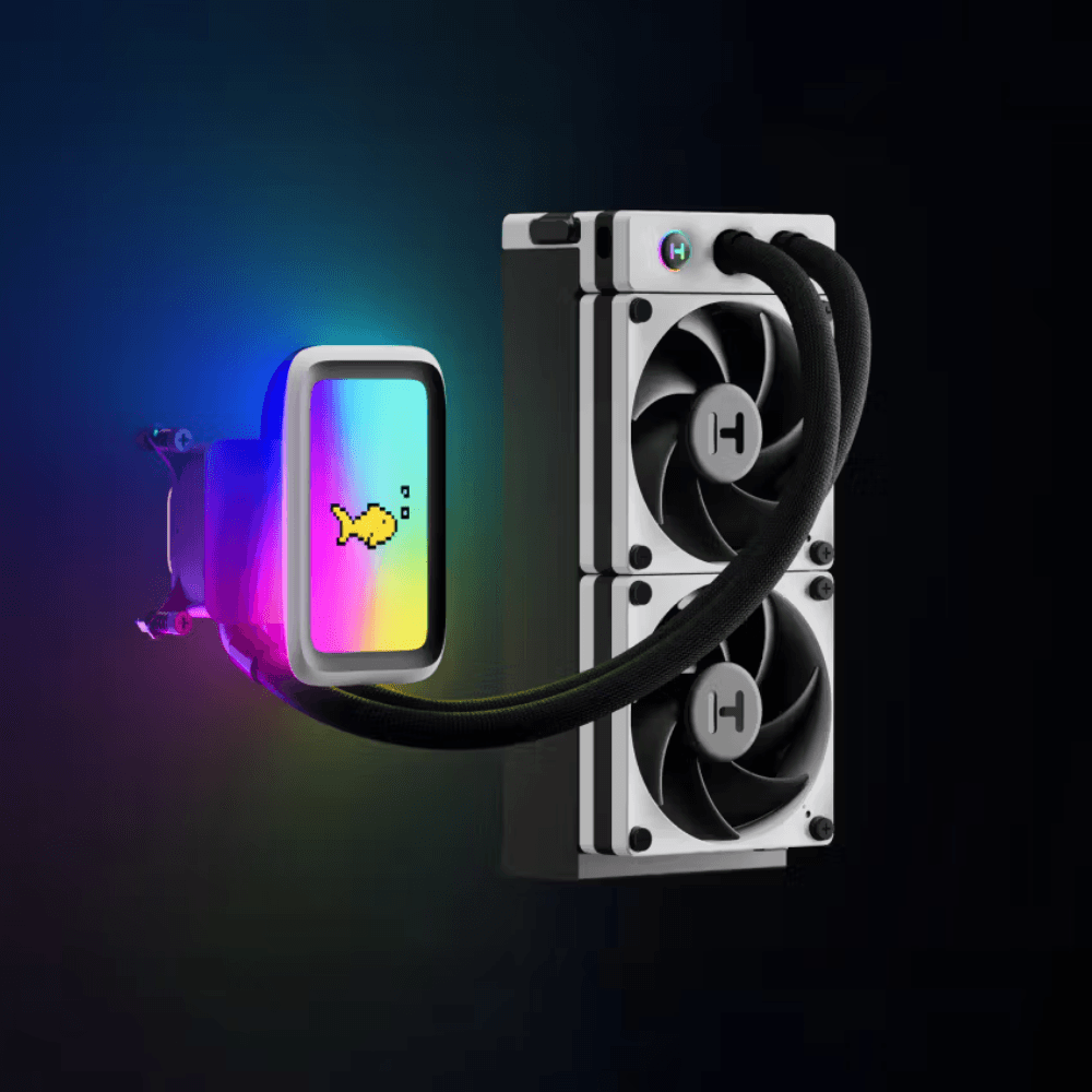 HYTE FAN COOLING LIQUID THICC Q60 LCD 240mm QRGB — thumbnail 3 of 5