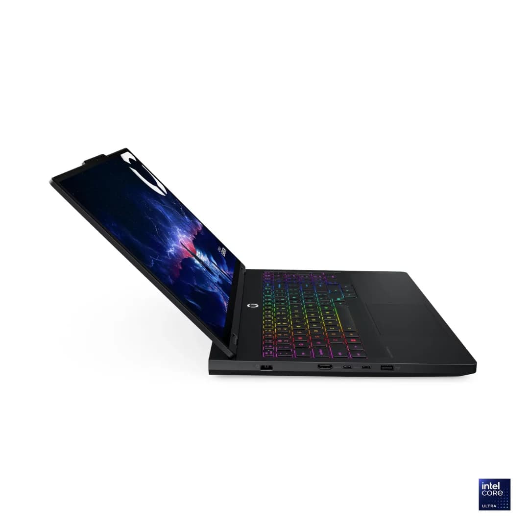 Lenovo Legion Pro 5, NVIDIA Geforce RTX 5060 8GB, Intel Core Ultra 7-255HX, RAM 32GB, SSD 1TB, 16.0 Inch OLED WQXGA 165Hz, Eclipse Black — thumbnail 4 of 6