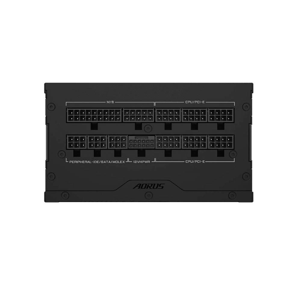 GIGABYTE AORUS ELITE GP-AE850PM 850W 80+ PLATINUM BLACK Power Supply — thumbnail 3 of 3