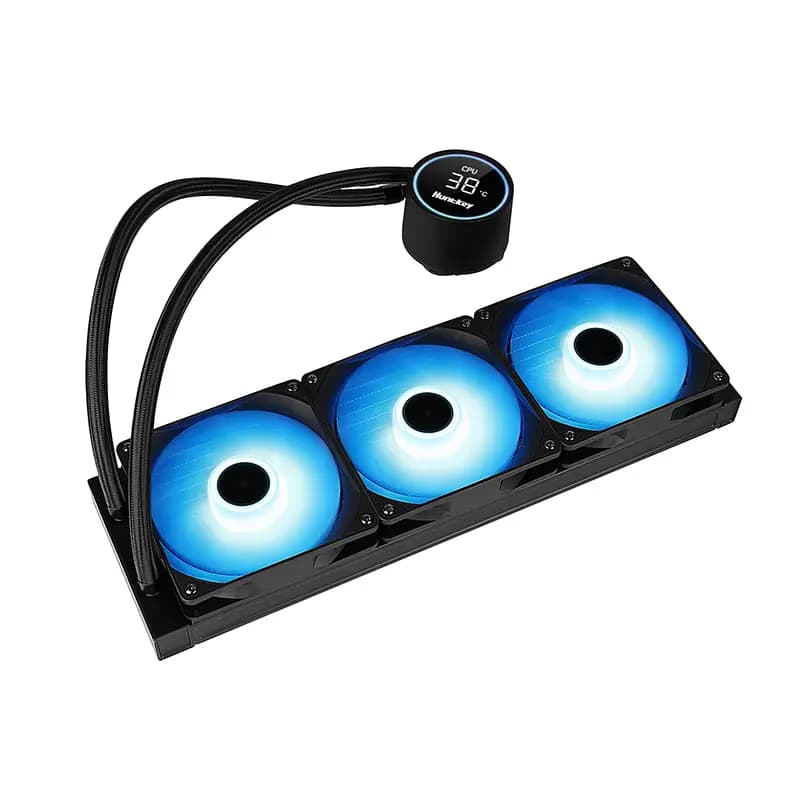 Huntkey GX360R Blacktip Shark 360 mm ARGB Liquid CPU Cooler — thumbnail 4 of 8