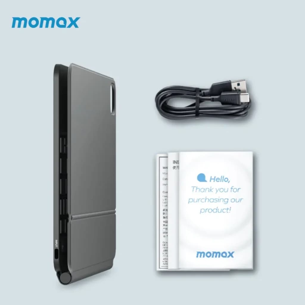 Momax MAG.LINK KB3MA Wireless Magnetic Keyboard For iPad - (Arabic Layout) — thumbnail 5 of 5