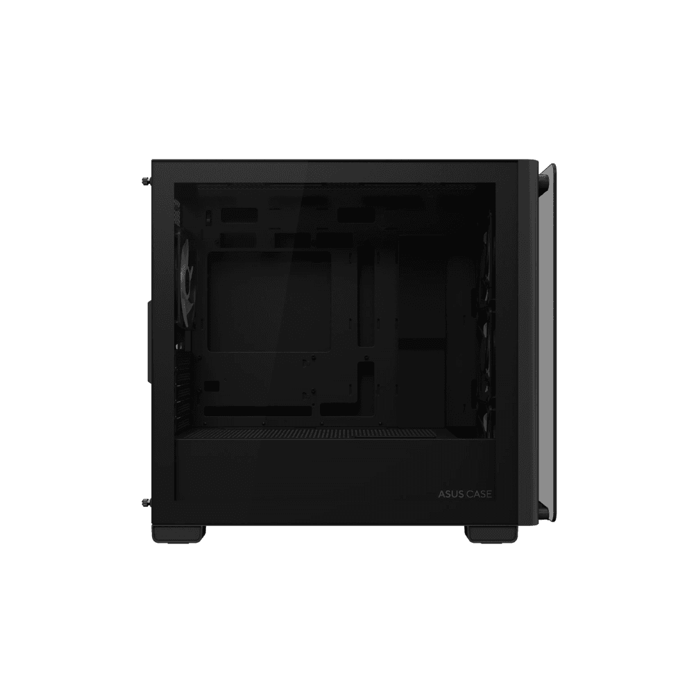 ASUS A23 PLUS ARGB Micro-ATX Gaming Case – Tempered Glass Black — thumbnail 3 of 7