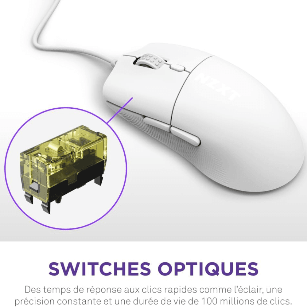MOUSE NZXT LIFT 2 SYMM White — thumbnail 2 of 4