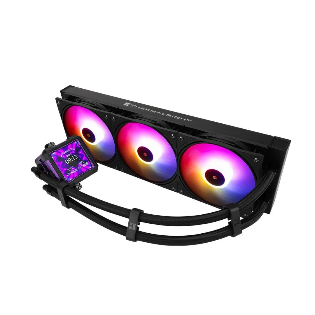 Thermalright Frozen Warframe PRO 360 ARGB ARGB Liquid CPU Cooler - Black — thumbnail 2 of 6