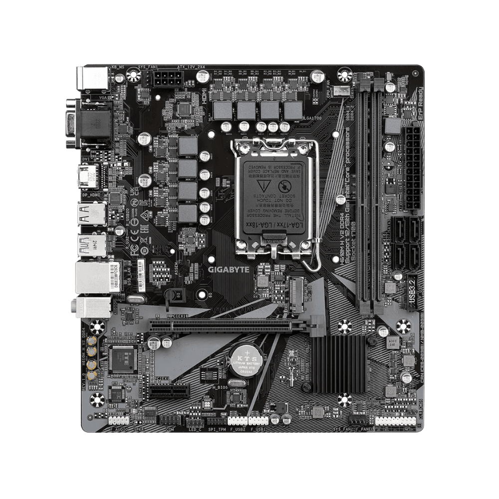 GIGABYTE H610M H V2 DDR4 LGA 1700 Motherboard — thumbnail 2 of 4