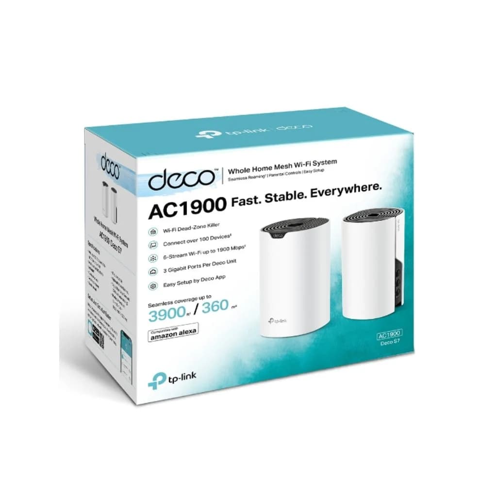 TP Link DECO S7 AC1900 Mesh Wi-Fi 5 System 2-Pack — thumbnail 4 of 6