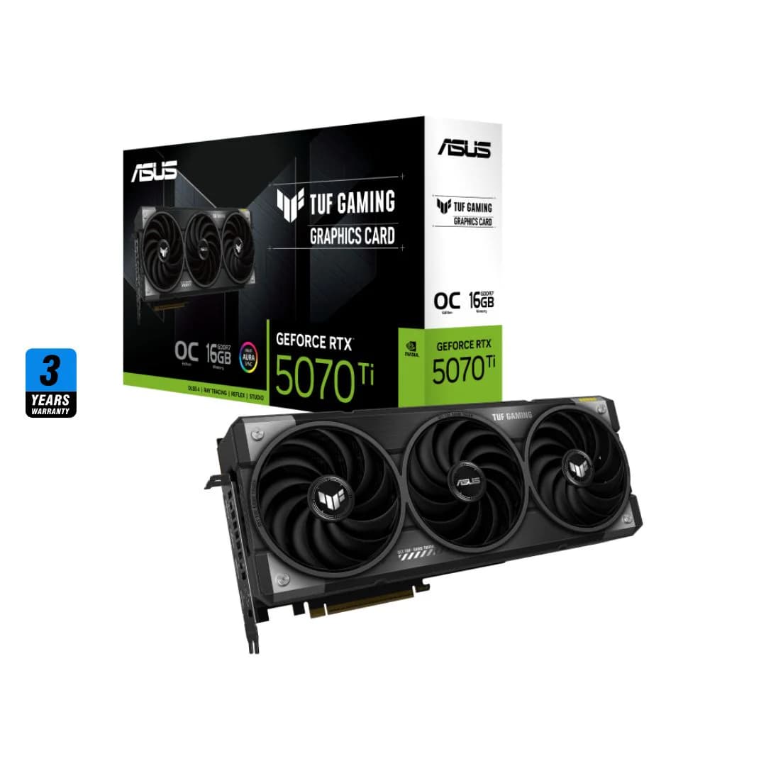 ASUS TUF Gaming GeForce RTX 5070 Ti, 16GB GDDR7