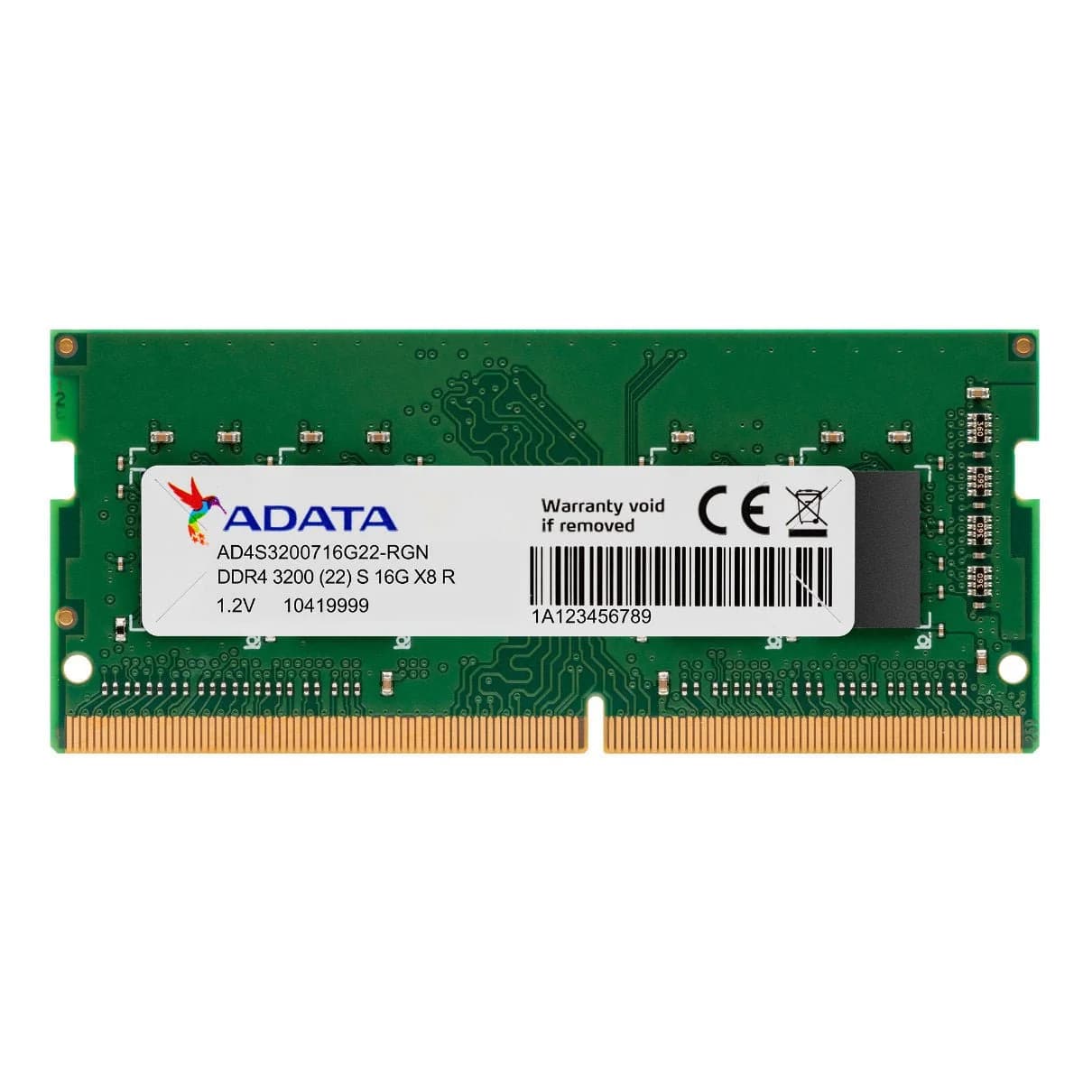ADATA Premier DDR4 3200 - 16GB - 260-pin SO-DIMM Laptop RAM