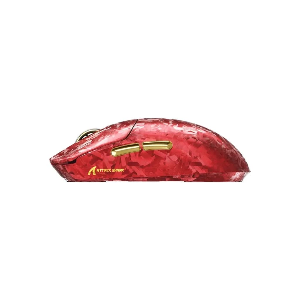 Attack Shark RS3 Ultra Wireless Gaming Mouse - Red — thumbnail 3 of 5