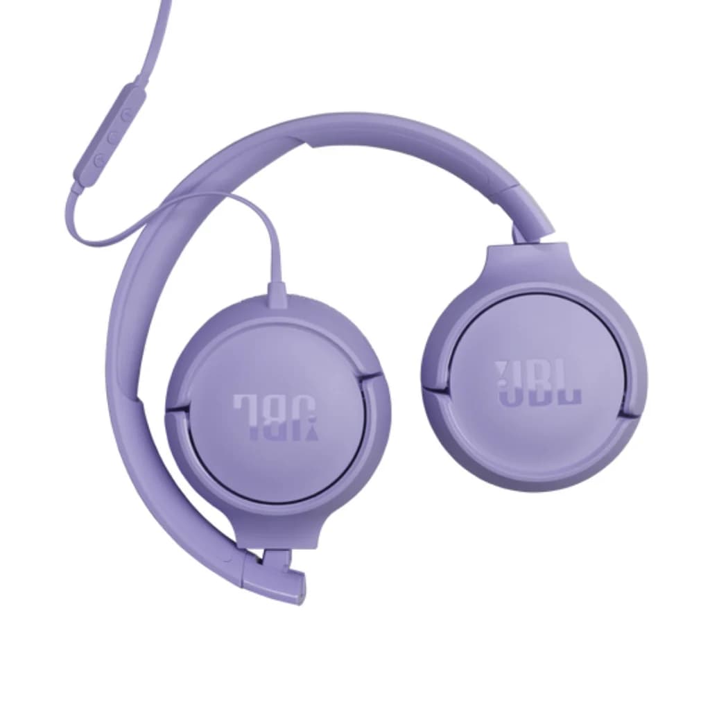 JBL Tune 520C USB-C Hi-Res Wired On-ear headphones - Purple — thumbnail 3 of 4