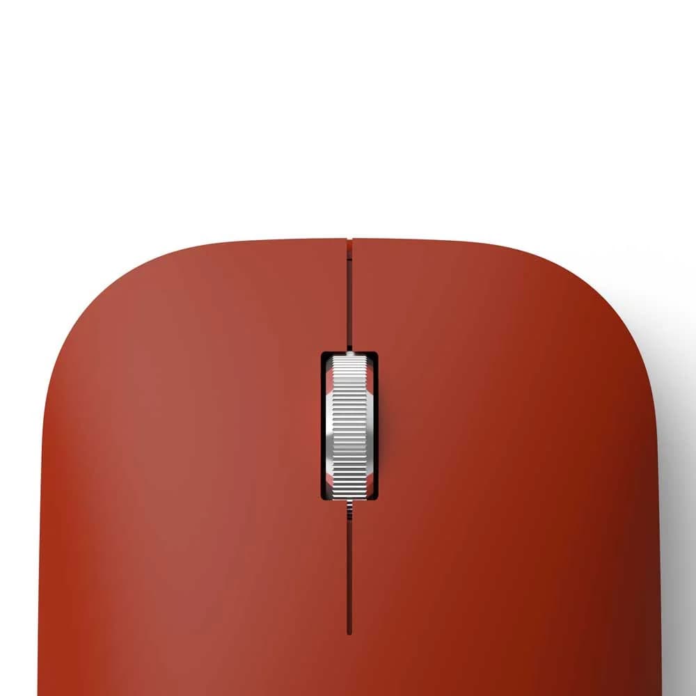Microsoft Surface KGY-00051 Bluetooth Mouse - Poppy Red — thumbnail 3 of 4