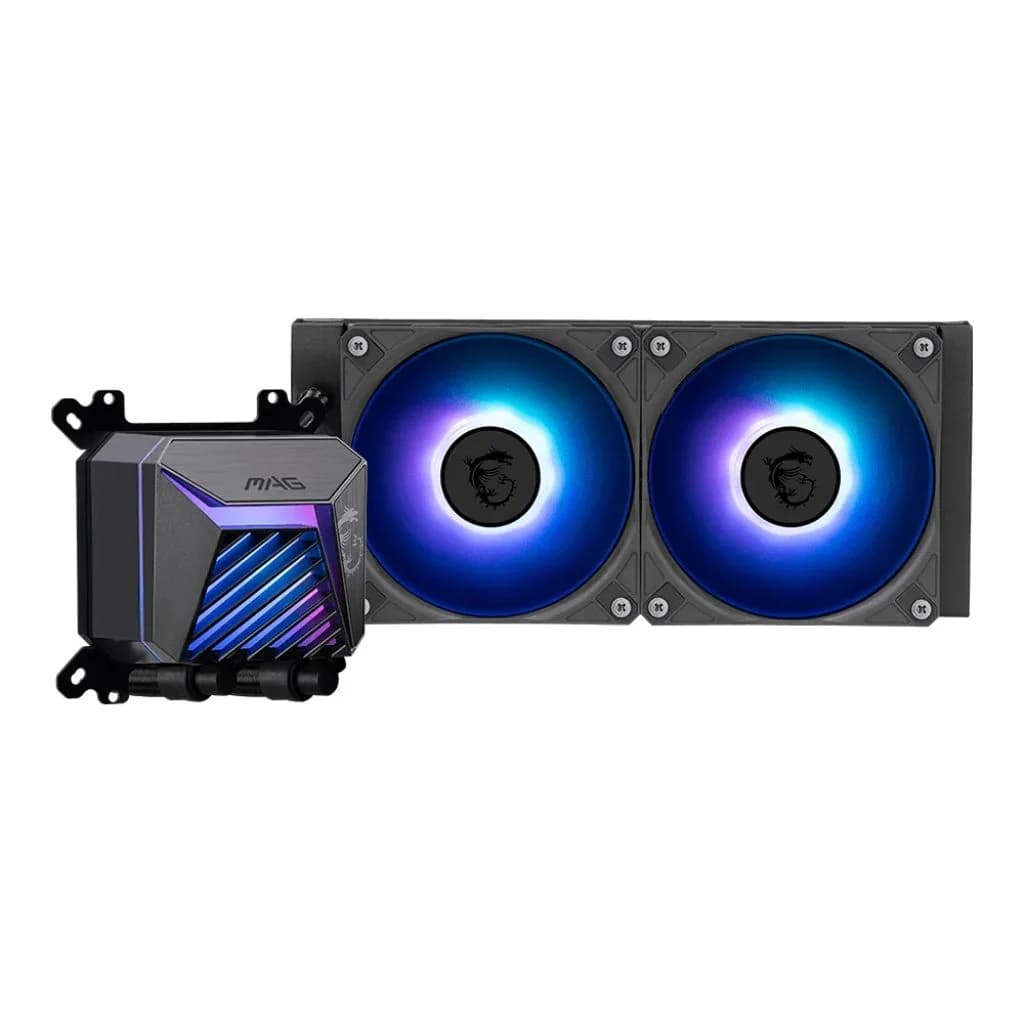 MSI MAG CORELIQUID A15 240 Liquid CPU Cooler - Black — thumbnail 2 of 4