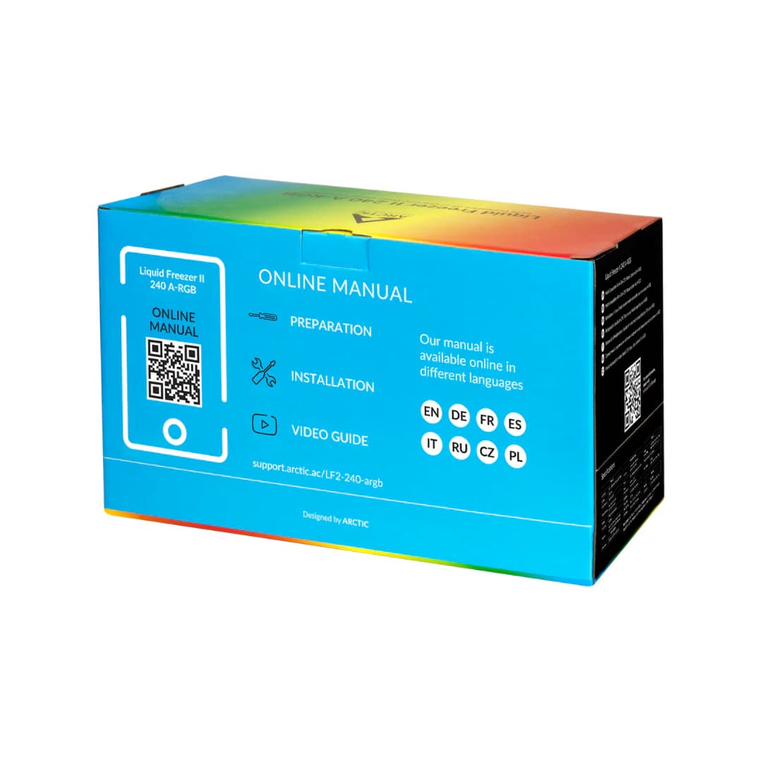 Arctic Liquid Freezer II 240 A-RGB AIO Cooler — thumbnail 7 of 7