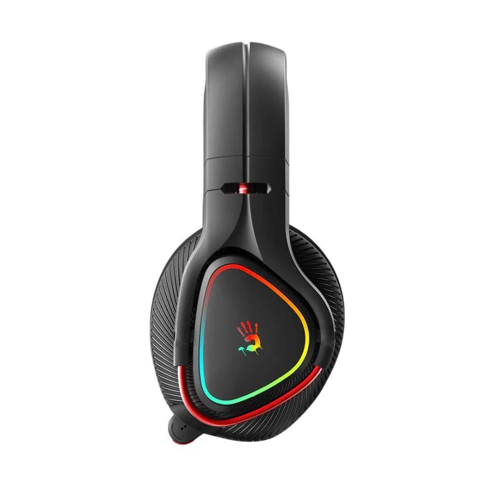 Bloody MR720-RGB Wireless Gaming Headset — 2.4G & Bluetooth 5.3, 50mm Drivers, Noise-Canceling Mic, 65h Battery, RGB — thumbnail 3 of 4
