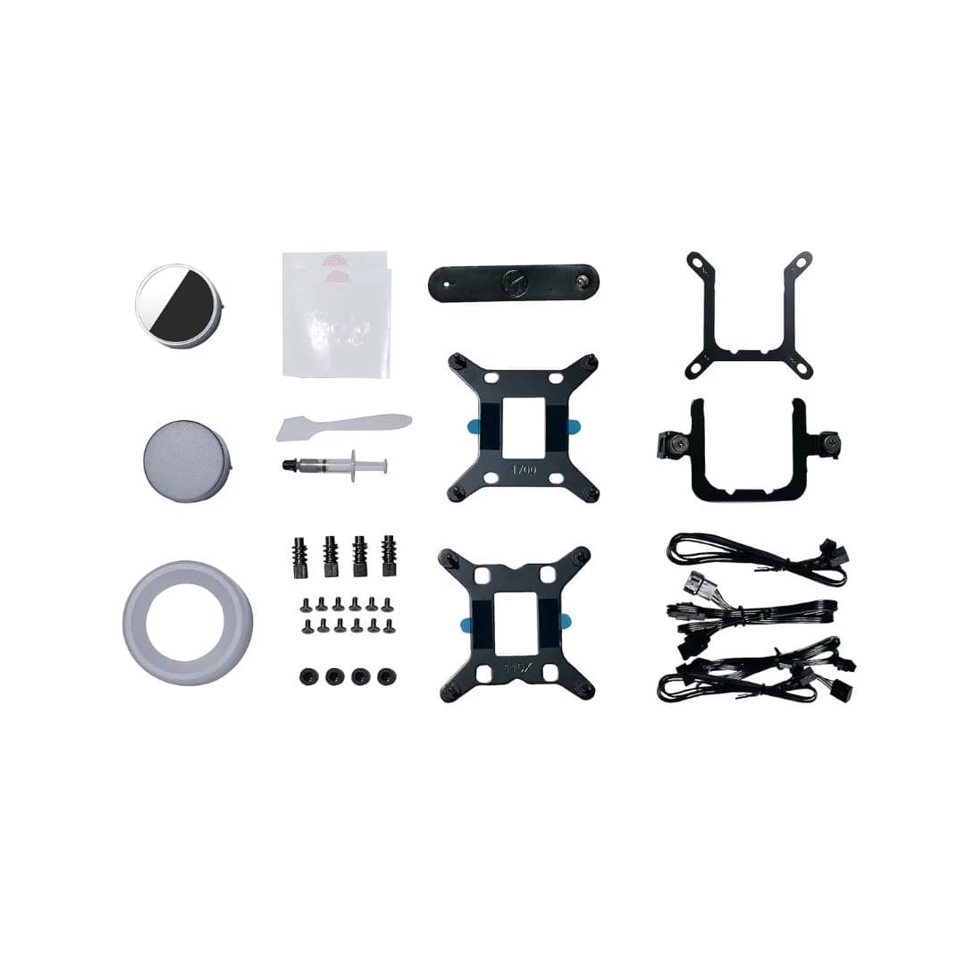 LIAN LI GA II TRINITY SL-INF 360 RGB AIO Liquid Cooler - Black — thumbnail 7 of 8