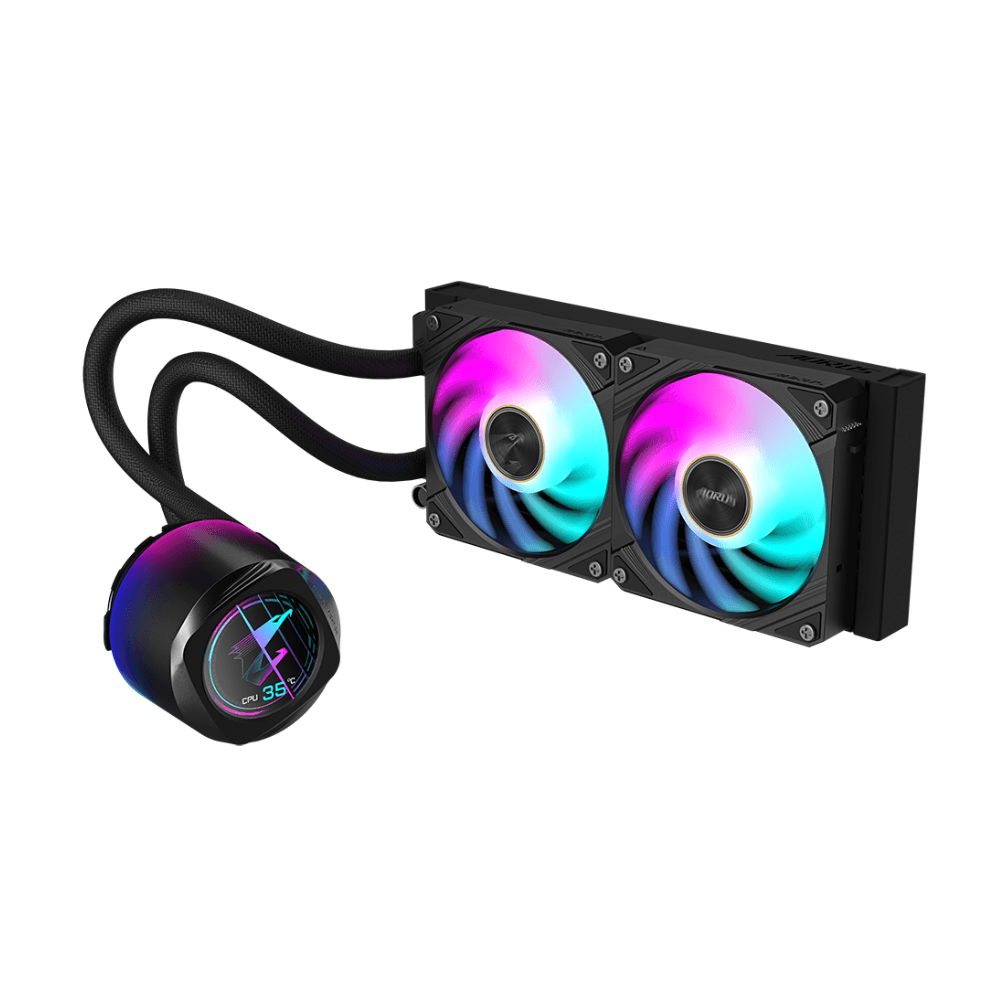 AORUS WATERFORCE X II 240mm ARGB BLACK — thumbnail 2 of 5