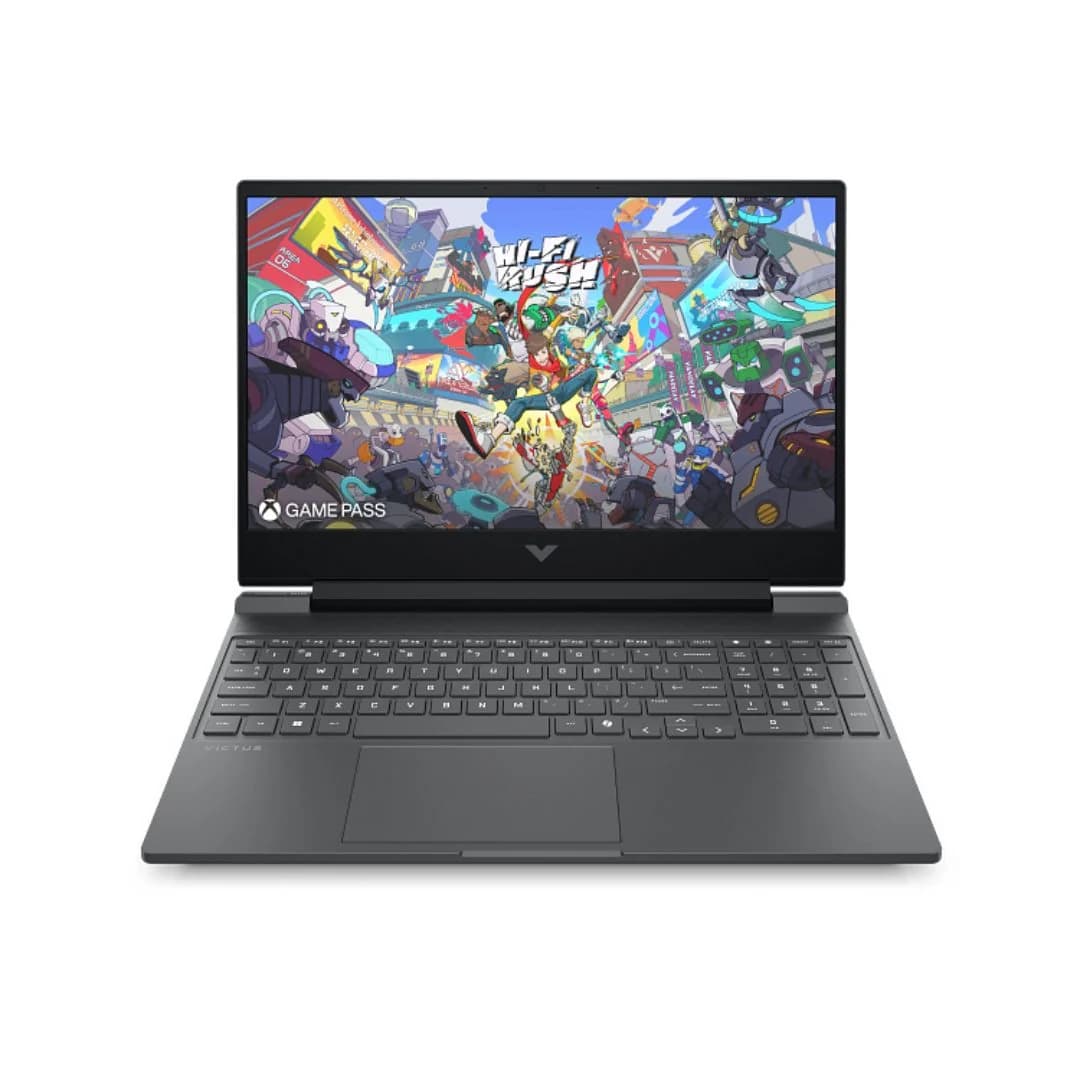 HP Victus 15-fa2082ne, Intel Core 7-240H, RAM 16GB, SSD 1TB, NVIDIA GeForce RTX 5060 8GB, 15.6 Inch FHD IPS 144Hz, Mica Silver — thumbnail 1 of 6