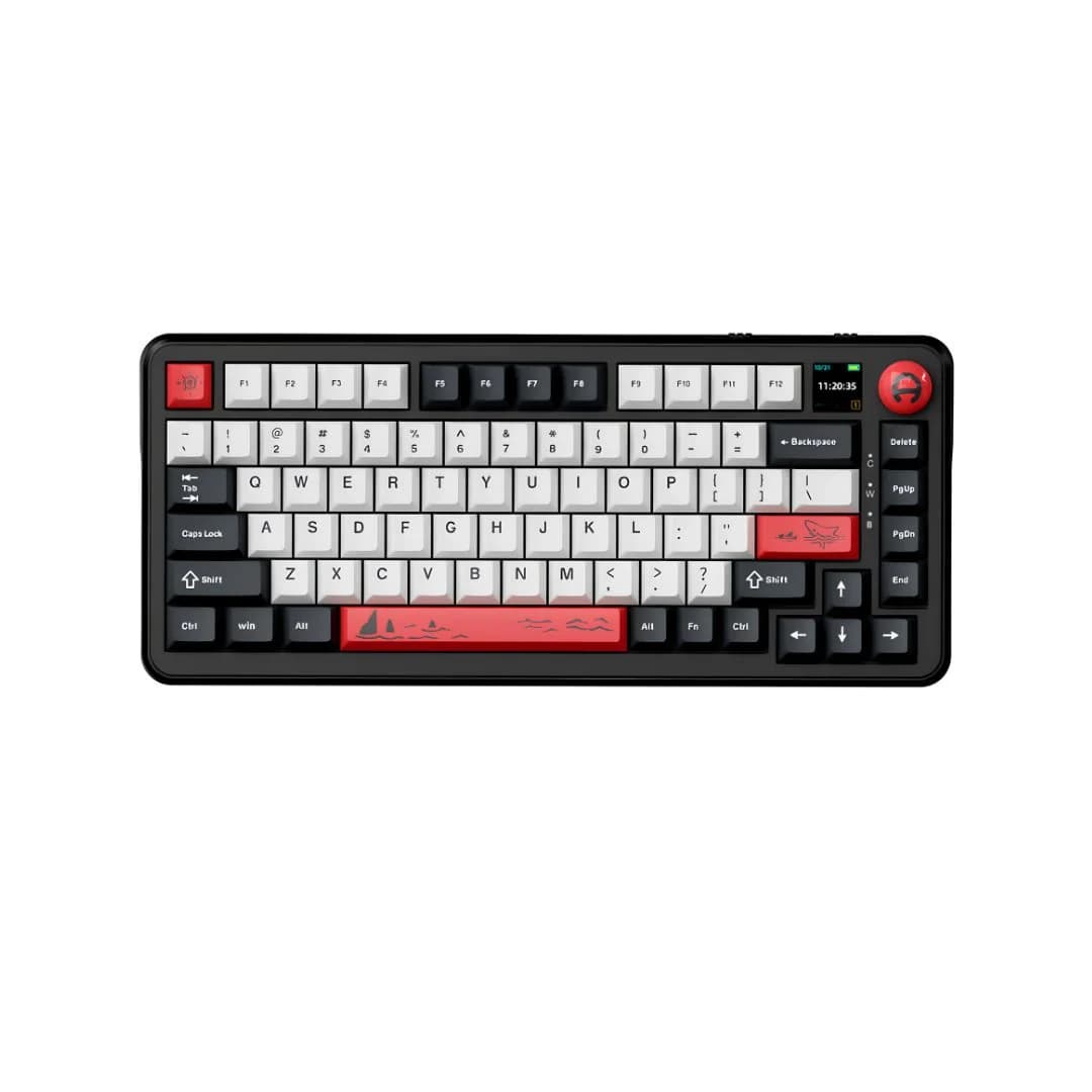 AJAZZ AK820 MAX Plus - Mechanical Keyboard, Hawksbill Switch, Black Gray — thumbnail 1 of 3