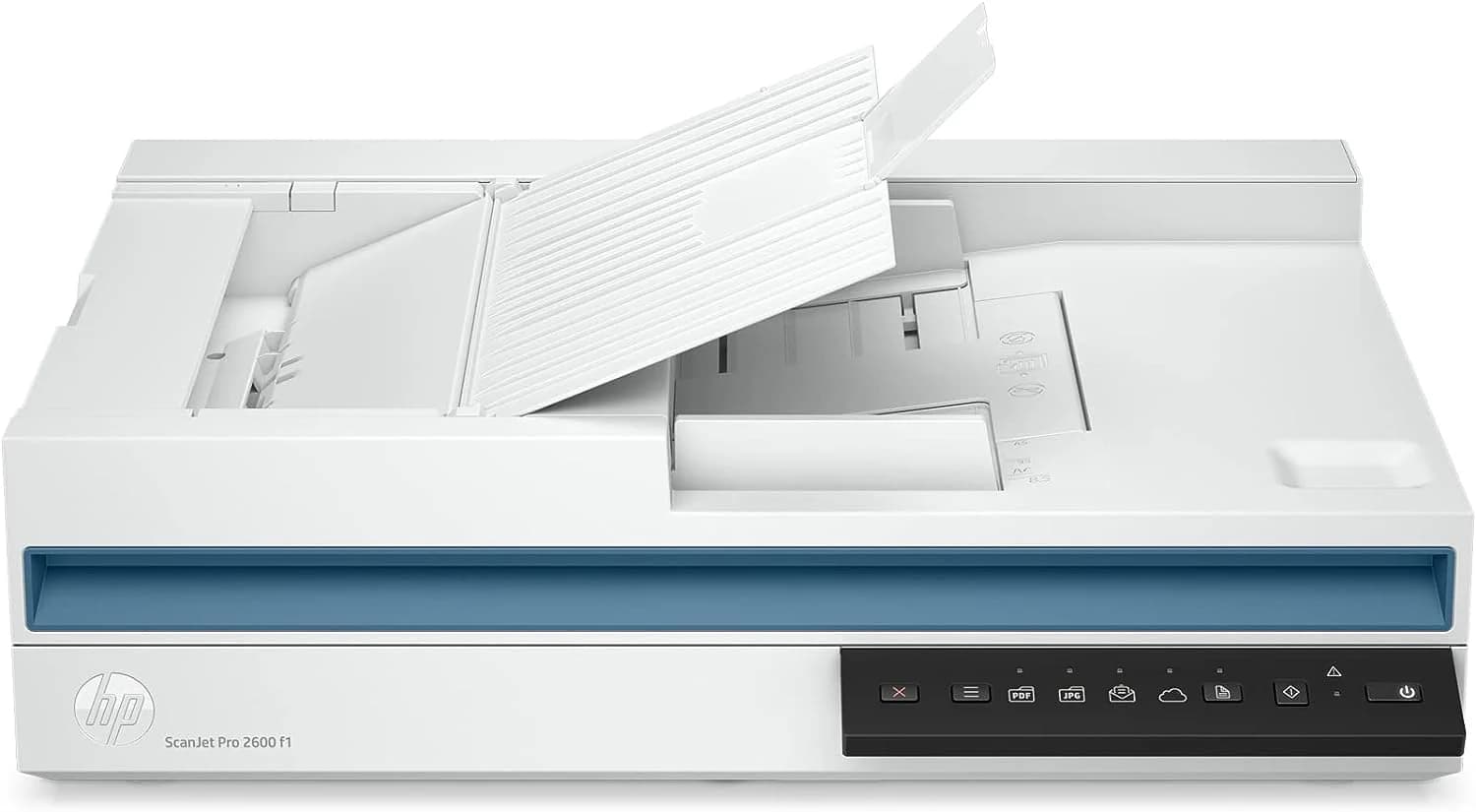 HP ScanJet Pro 2600 f1 A4 Duplex Document & Flatbed Scanner – Up to 25 ppm, 600 dpi ADF & 1200 dpi Flatbed, 60-Sheet ADF