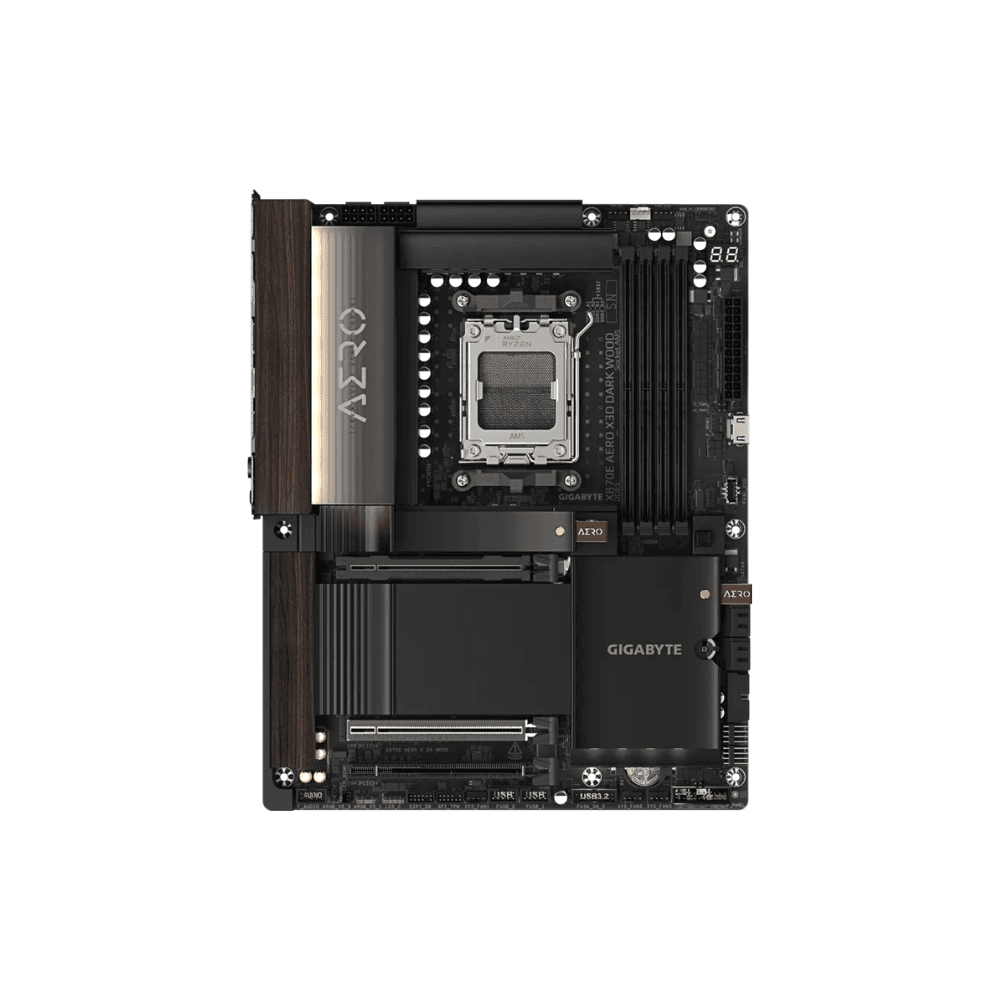 GIGABYTE X870E AERO X3D DK WOOD-Motherboard — thumbnail 2 of 6