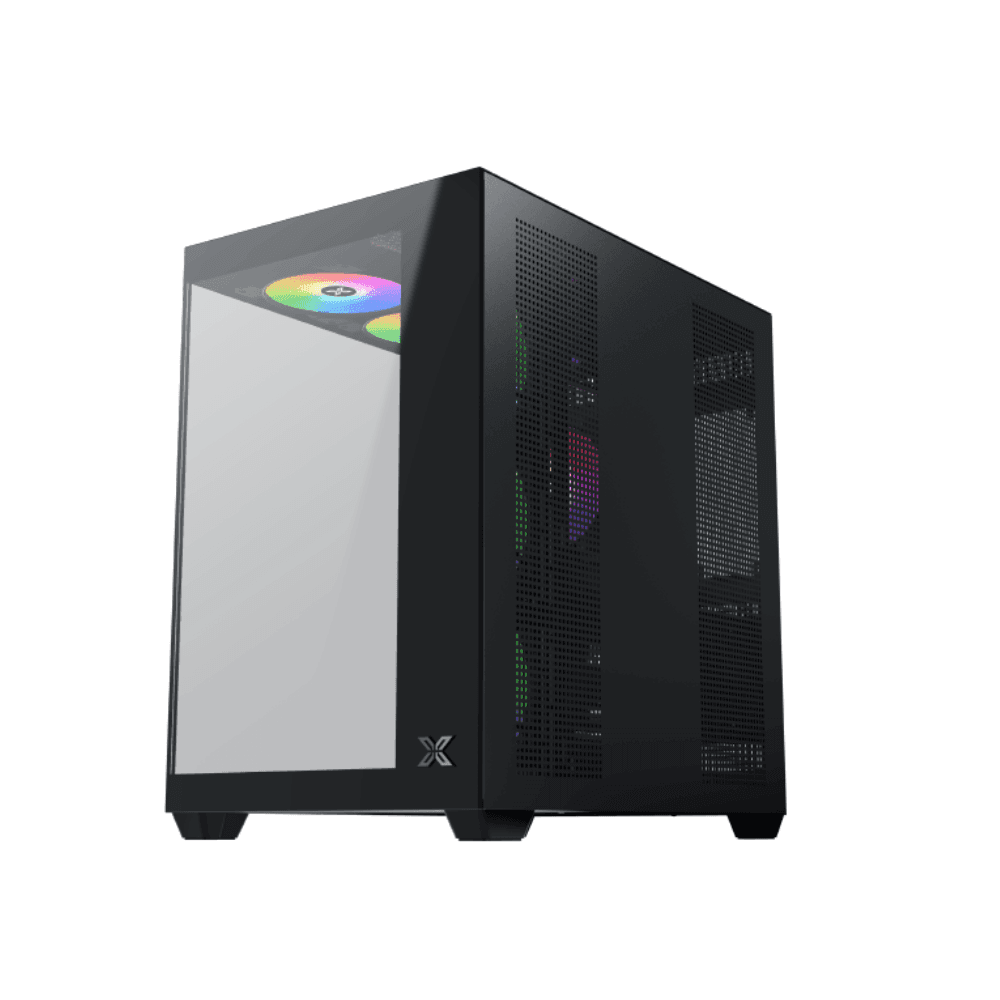 XIGMATEK AQUA V AIR – ATX Mid-Tower PC Case – Black — thumbnail 3 of 5