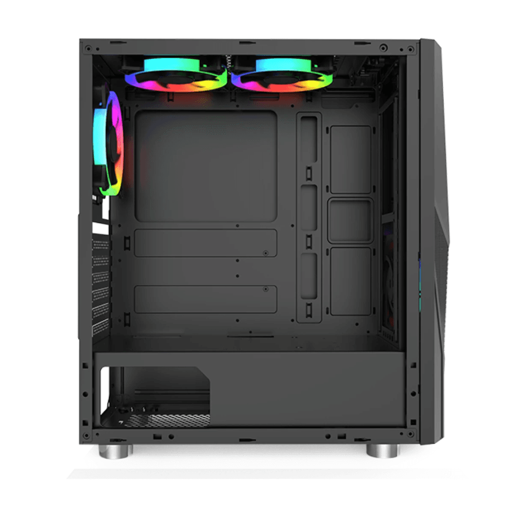 CASE MONTECH ATX MIDTOWER FIGHTER 500 BLACK — thumbnail 2 of 5