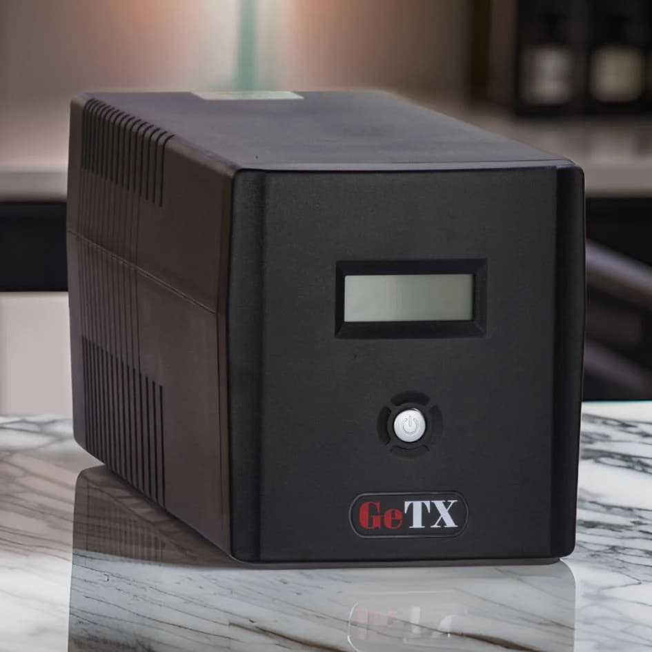UPS GeTX GXK-1000-C (1000VA, 1KV), Line interactive, LCD Battery 12v-7a *2 — thumbnail 4 of 4