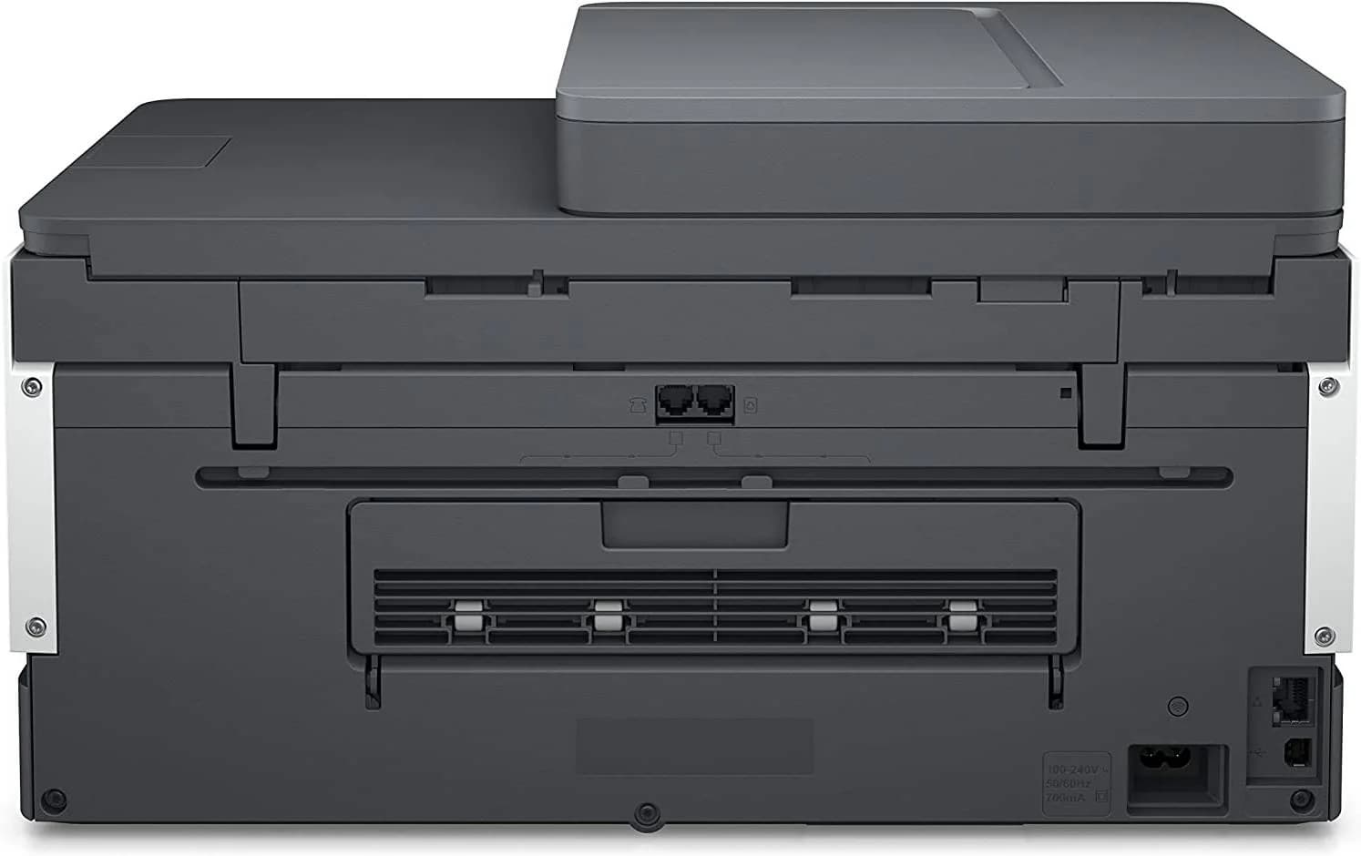 HP Smart Tank 790 All In One Printer, Auto Duplex Printing, W ADF & Magic Touch Panel, 23ppm Print Speed, USB  WiFi  Bluetooth  LANMobile Printing, 100 Sheets Output Capacity, White-Gray — thumbnail 6 of 6
