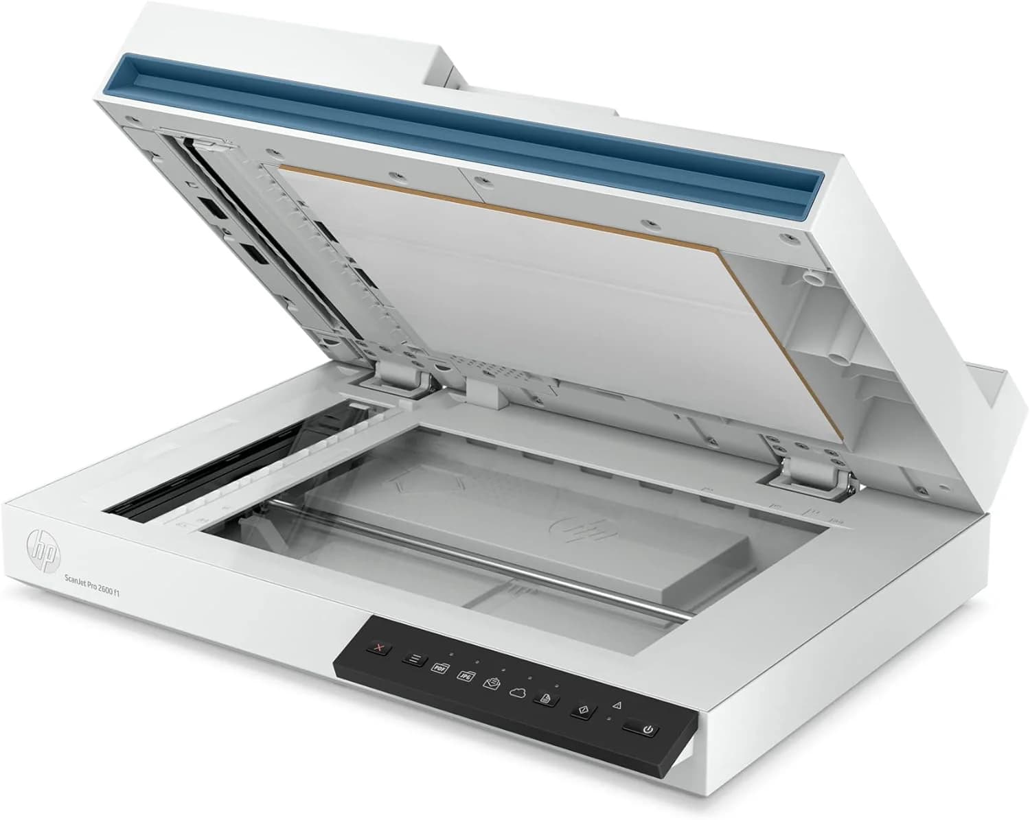 HP ScanJet Pro 2600 f1 A4 Duplex Document & Flatbed Scanner – Up to 25 ppm, 600 dpi ADF & 1200 dpi Flatbed, 60-Sheet ADF — thumbnail 7 of 10
