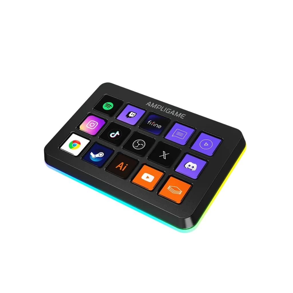 FIFINE AmpliGame D6 - RGB Stream Controller Deck — thumbnail 2 of 7