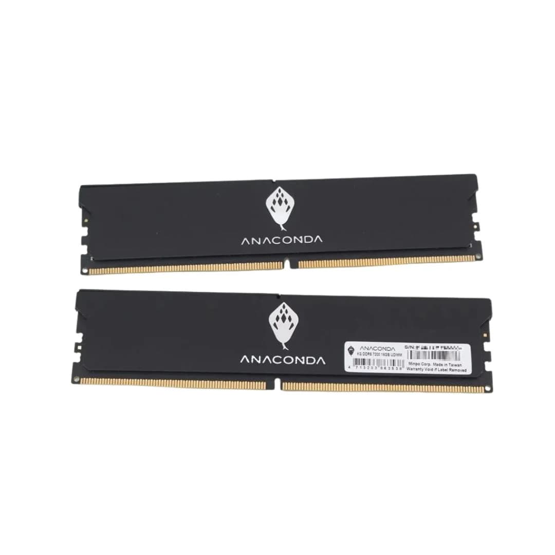 ANACONDA King Snake K5 DDR5 32GB (2x16GB) 6000MHz CL38 - Black — thumbnail 4 of 4